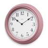 Acctim Devonshire Traditional 28cm Wall Clock (Dusty Rose)