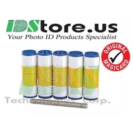 Magicard NEW Genuine Magicard 3633-0054 Cleaning Rollers 5 Pack