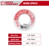 Canfield 50/50 solder for stained glass 1 Lb Spool