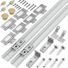 Closet Bifold Door Hardware & 2 x 36" Track Kit,