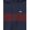 Lacoste Kids Zip-Up Jacket With Cross Panel, NAVY BLUE/EXPRESSO, 3