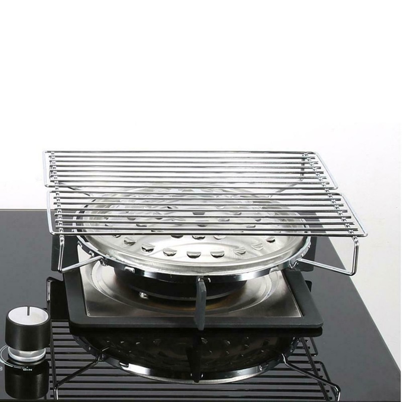 Portable Table Top Gas Barbecue Grill Cooker Stove for Indoor