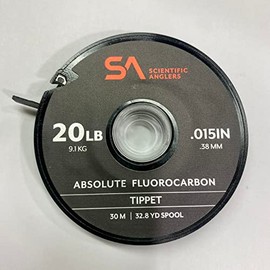 SA Absolute Fluorocarbon Tippet, 30m, 20lb