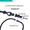 2 Pack-Heavy Duty Breakaway Lanyards for ID Badges and Keys-Badge