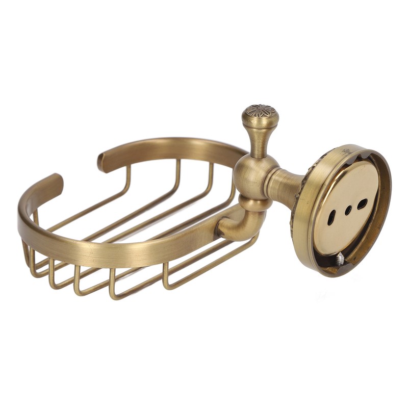 Wall Mounted Bathroom Soap Holder Antique Soap Basket Toilet Soap