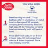 Betty Crocker HomeStyle Fluffy White Frosting Mix, 7.2 oz. (Pack