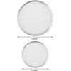 4 Pack Seamless Round Pizza Screen, 2 Pcs 12 inch