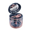 Mouth Guard Case Storage Box Good Sealing with Brush Mirror