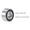 Kozelo 2pcs 3200-2RS Angular Contact Ball Bearing - [10mm Bore
