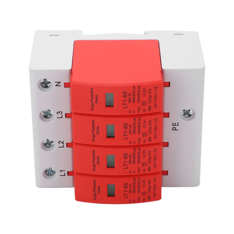 4P Surge Protective Device High Accuracy Exquisite Craftsmanship Safe Arrester