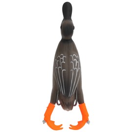 Water Surface Artificial Simulation Duck Fishing Lure Topwater Bait With Propeller for Weever Catfish