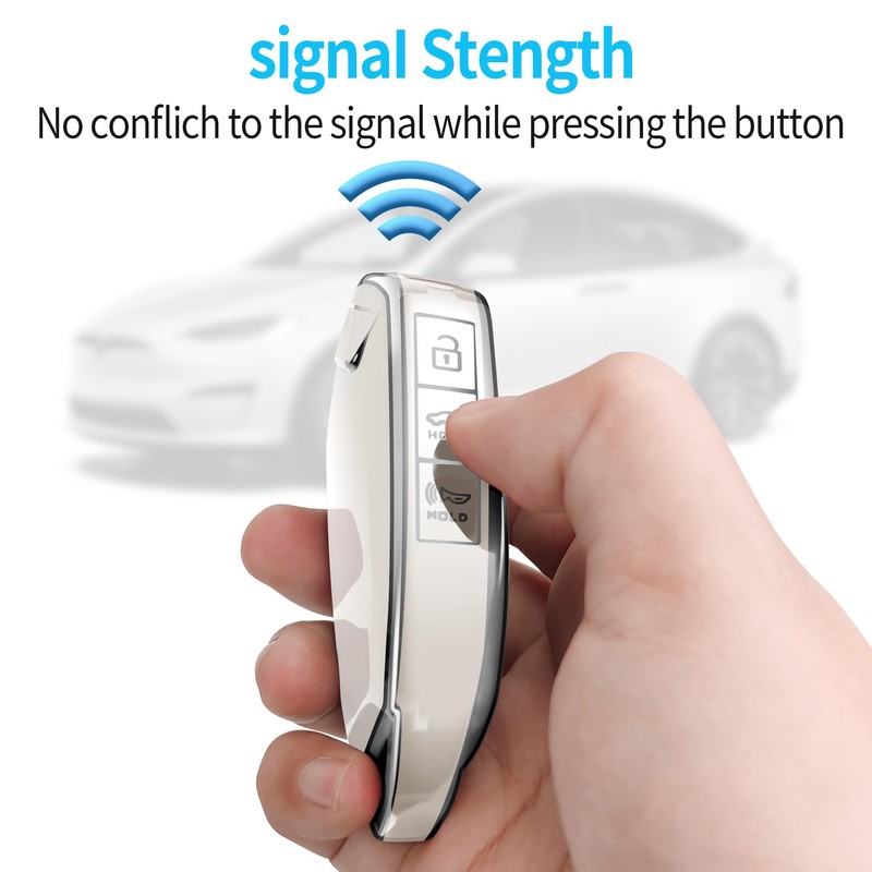 Tukellen for Kia Key Fob Cover,Special Soft TPU Key Case