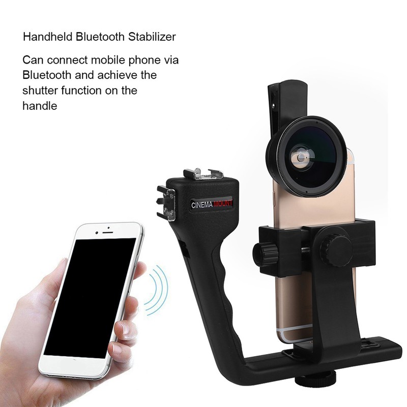 Universal Adjustable Handheld Bluetooth Stabilizer Rig Mount Kit Holder w/