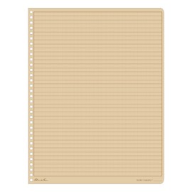 Rite in the Rain Weatherproof Side Spiral Notebook, 8.5" x 11", Tan Cover, Universal Page Pattern (No. 973T-MX)