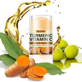 Soelegant Barra De Cúrcuma Y Vitamina C Para El Contorno De Ojos, Bálsamo Para Ojeras Y Bolsas, Crema Hidratante Antiedad Para El Contorno De Ojos, Un