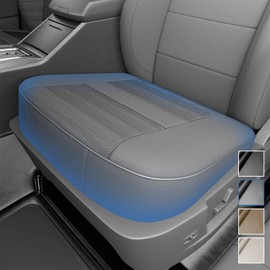 A-Premium Grey Seat Cover Compatible with Dodge Ram 2500 3500 2007-2009 Ram 4500 5500 2008-2010 Front Driver Side