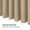 Gibelle Extra Long Shower Curtain 72 x 84, Tall Waffle