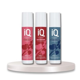 IQ Intelligent Haircare Set, Daily Shampoo 300ml, Clarifying Shampoo 300ml, and Daily Conditioner 300ml – Cleanse, and Hydrate for Soft, Manageable, and Healthy Hair Every Day