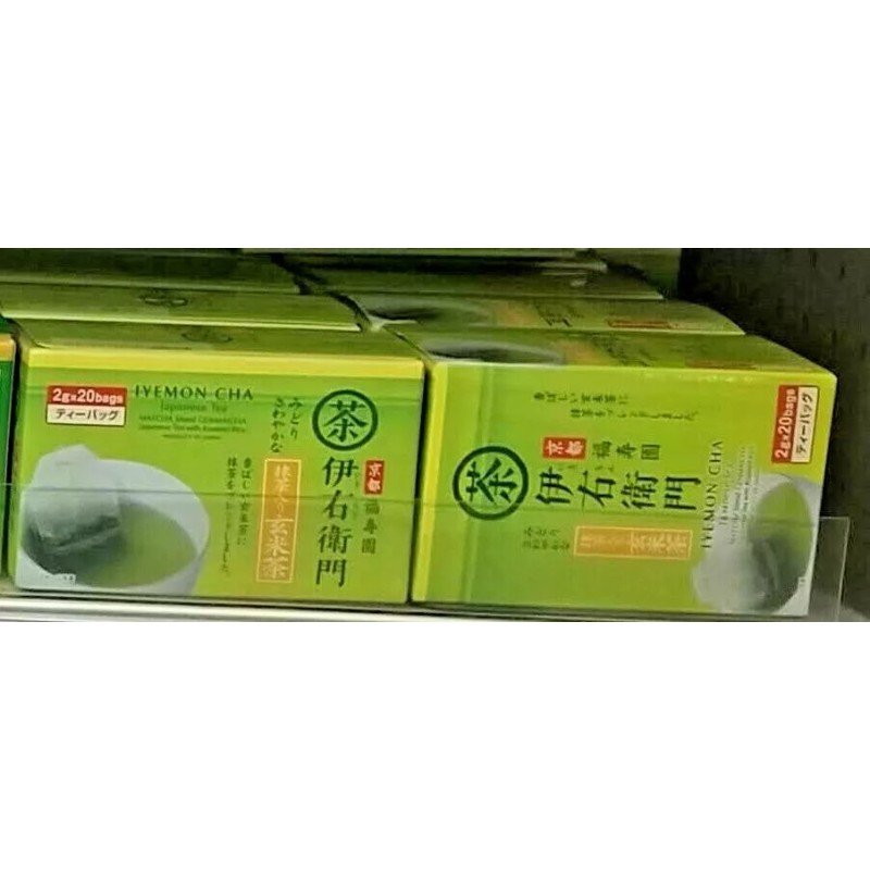 IYEMON CHA 2 PACK IYEMON CHA JAPANESE MATCHA GENMAICHA TEA