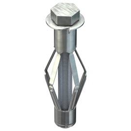 TOX Acrobat 035101171 Metal Cavity Wall Dowels M8 x 55 mm [Set of 25 Dowels and 25 Screws]