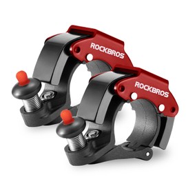 ROCKBROS Bike Bells Hidden MTB Bells Bicycle Bells for 22.2mm Handlebars, More Than 100dB, Clear & Long Sound Ringer, Mountain Bike, Scooter, Youth Bike
