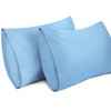 Lirex 2 Pack Pillow Cases, 100% Cotton Breathable Pillowcases Pillow