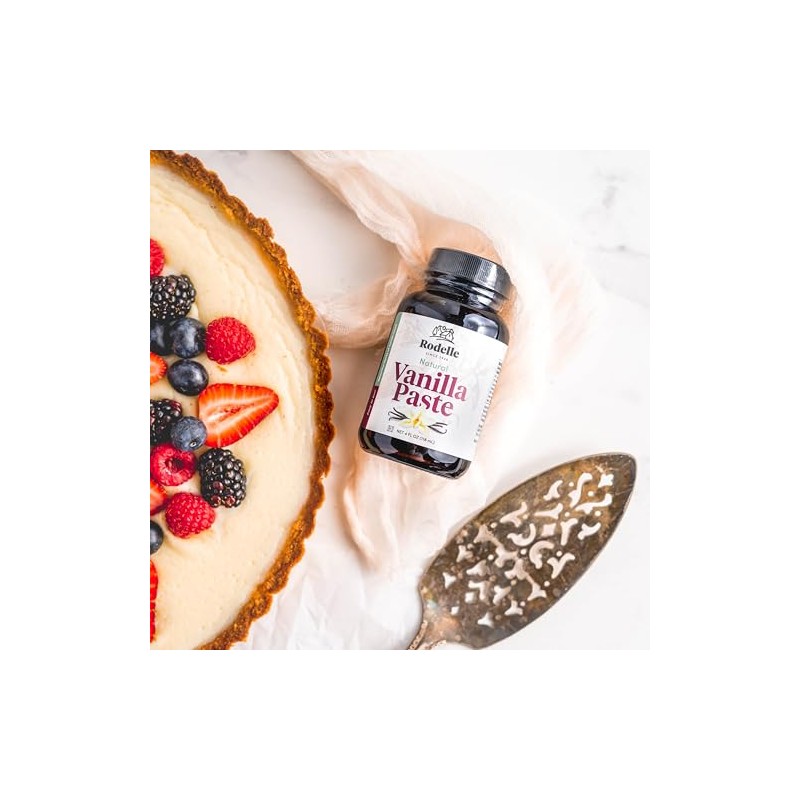 Rodelle Paste, Vanilla, 4 Fl Oz (Pack of 1)