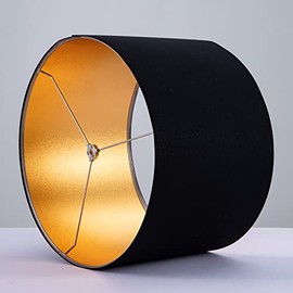 Wellmet - Requiere ensamblaje de pantalla de lámpara de 18"x18"x12" para lámpara de mesa, lámpara de cabecera, lámpara de pie, pantalla d...