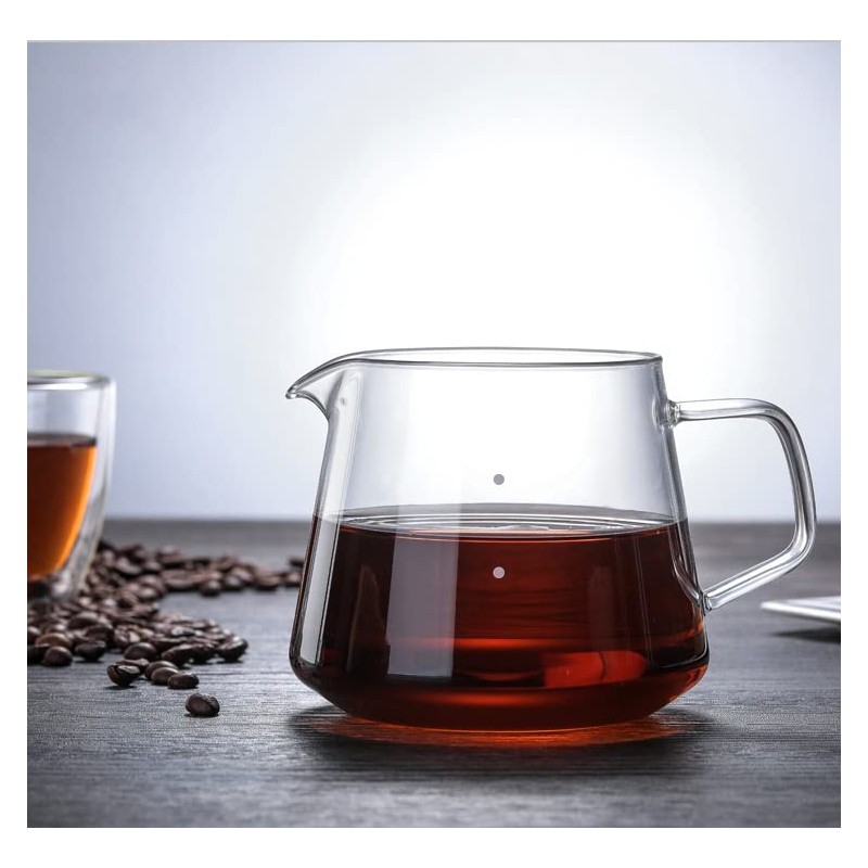 Gugrida 400ml 600ml Coffee Server, Drip Coffee Server, Hand Drip