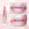 Shimmers Lipstick Pearl Pink Color Lip Stick, Glitter Metallic Bright