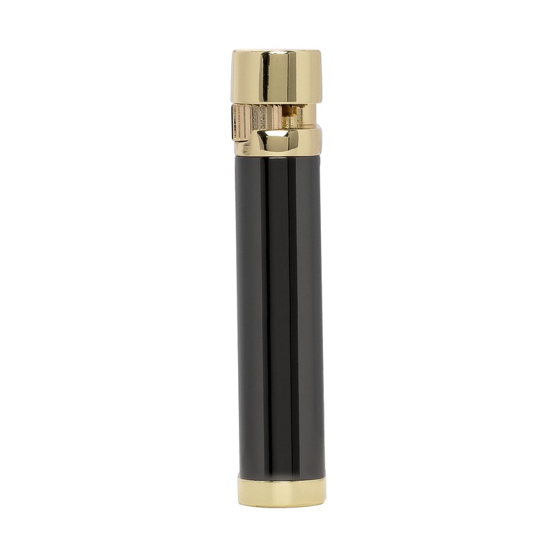 XIKAR® Pipeline Soft Flame Lighter Black & Gold