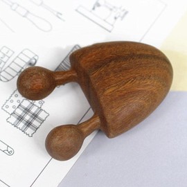 ZGLUZP Wooden Natural Sandalwood Scraping Massage Tool Facial Eye Massage Acupuncture Therapy Stick Relaxing Massager Wooden Massage Tools