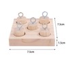 Pure Seek Bird Toy, Educational Parakeet Toy, Literary Bird, Bird