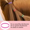 SanMuHome 1500 Pcs Mini Gomas Elásticas para el Pelo,Bandas Elásticas