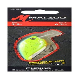 Matzuo MZPC25-CHBG Furiko Pend Square Bill 2.5" ChtBlue