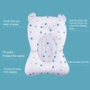 Baby Bath Seat Cushion, Floating Safe Bath Seat, Foldable, Adjustable,