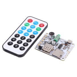 Wireless Bluetooth Audio Receiver Board Stereo Amplifier Board with USB MP3 Decoder Player Bluetooth Audio Receiver Board (with Microphone)