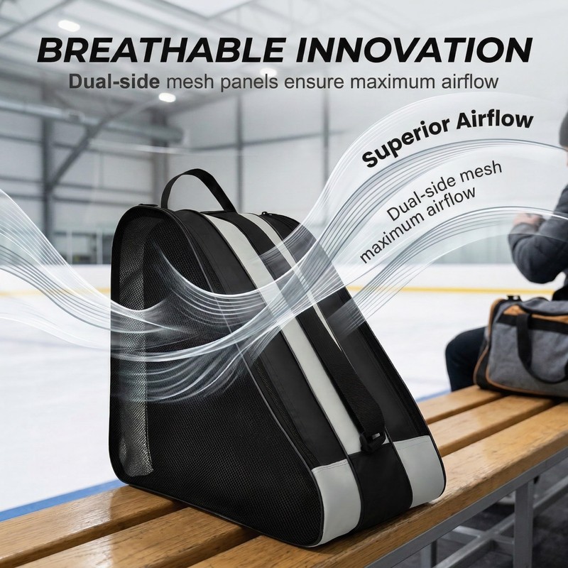 YBCCBY Roller Skate Bag, Oxford Cloth Ice Skate Storage Bag
