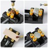 Pack of 2 Mini Vice, Mini Table Vice 57 mm,