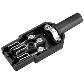 BOXONLY C13 Female IEC320 Connector Assembly Adapter Rewirable Plug AC250V 10A 3 Terminals Power Socket,10 pcs