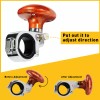 Geartronics Heavy Duty Steering Wheel Knob Spinner Handle Auto Tractor