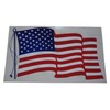 Large American Flag Patriotic Military Static Cling Window Set Includes