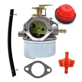 HQparts Carburetor for Tecumseh 640058 640058A OH195SA OHSK55 OHSK60 OHSK65 OHSK70