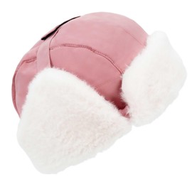 Jan & Jul Toddler Girl Windproof Trapper Winter Hat (M: 6-24m, Dusty Pink)