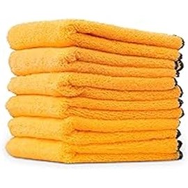 Chemical Guys MIC_507_06 Professional Grade Premium Microfiber Towel, Gold (16 in. x 24 in.) (Pack of 6)