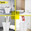 Zuvo Plastic Paper Bin 5L - Shatter-Proof Waste Basket for