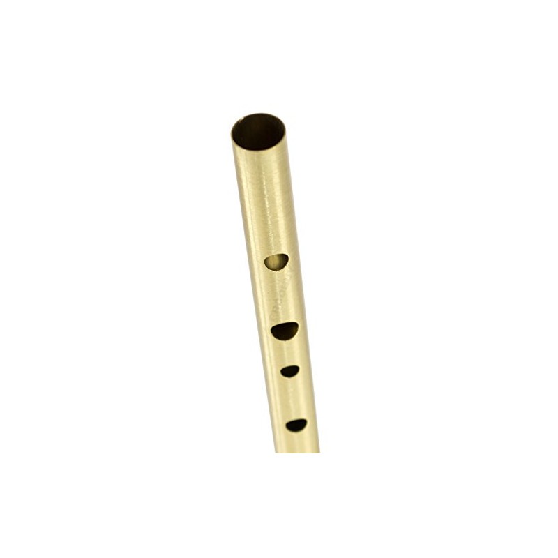 Feadog Brass D Irish Tin Penny Whistle Traditional Musical Woodwind