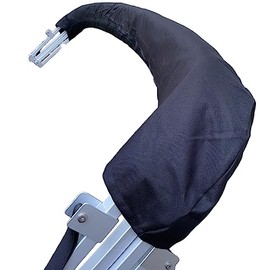 Oversize Replacement Bimini Top Canvas Storage Boot, Fits up to 103" / 8.5' Wide, Fits Very Large Tubing and Robust Bulky Biminis (Black)