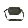 CTM Nylon Rectangle Belt Bag, Olive
