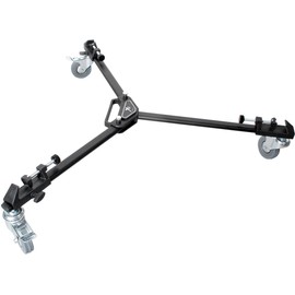 Xit XTDLT Elite Series Professional Universal Tripod Dolly with One Step Easy Lock and Locking Wheels (Black)